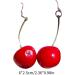 Feylie Cherry Earrings - Stylish Simulated Cherry Drop Earrings for Fashionable Women & Girls - Buy Online on GoSupps.com