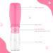 JOPHEK 300ml Portable Pet Drinking Bottle - Leakproof 180 Foldable Dog & Cat Water Bottle with Activated Carbon Filter for Travel & Camping - Pink - Buy Online on GoSupps.com