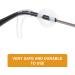Housoutil 200th Glasses Frame Cover - Comfort Silicone Glass Holder & Arm Pads | Interchangeable Pebble Gel Earplugs - Buy Online on GoSupps.com