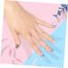 minkissy Kids Nail Kit 3 Sets Children's Nail Art Toys Makeup Toy Nails Kit Kids Fake Nails Makeup Kit Nail Tool Kit Nail Kits Fake Nail Kit for Kid Plastic Manual Nail Stickers Toddler - Buy Online on GoSupps.com