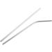 Plumflex 100pcs Metal Straws Can Be Reused 304 Stainless Steel Drinking Water Pipes 215 Mm x 6 Mm Curved Straws and 50 Straight Straws - Buy Online on GoSupps.com