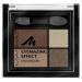 Manhattan Eyemazing Effect Eyeshadow-make-up pallet made of four shimmering eyeshadow colors for Smokey Eyes-Color Brownie Break Brownie Break 95R 5 G (1 SPALL)
