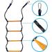 MV Bouresu 4 Step Boat Rope Ladder | Heavy Duty Climbing Rope 400Lbs Strength | Reinforced Polyester Line | Rigid Resin Step Design | Outdoor Ladder for Inflatable Boat, Kayak, Motorboat, Canoeing - Buy Online on GoSupps.com