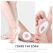 4 Pcs Self-Stick Corn Cushions - Adhesive Callus and Toe Protectors for Foot Care - White - Buy Online on GoSupps.com