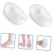 FOMIYES U-Shaped Heel Pads - 3 Pairs Heel Protectors for Height Boosting & Pain Relief - Gel Insoles for Men & Women - Buy Online on GoSupps.com
