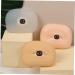 LALADEFIEE 2pcs Silicone Makeup Tool Eye Makeup Board Eyebrows Eye Shadow Practice Skin 6.5x4.9cm As Shown - Buy Online on GoSupps.com