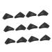 Doitool 12 pieces of glasses bruises silicone earplugs sports sunglasses sports glasses glasses end cap silicone earplugs silicone glasses earbrilling accessories ear sparkling