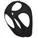 Chin Strap for Anti Snoring Devices - Breathable Cpap Chin Strap Snoring Solution Effectively Reduce Snoring Non-Stick Hair Don't Fade - Black