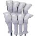 Majek White Pearl Petite Senior Ladies Golf Hybrids Irons Set - New Senior Petite Women's True Hybrid Ultra Light Weight Forgiving Package (4-PW, SW) - Lady Flex Utility Clubs - Buy Online on GoSupps.com