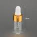 50 Pcs Mini Dropper Bottles Empty Glass Tincture Bottles with Golden Caps Perfume Sample Vials for Essential Oils&Body Oil&Liquids Traveling DIY Containers Included Pipette&Funnel (2ml) - Buy Online on GoSupps.com