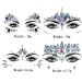 Halloween Mermaid Crystal Face Stickers - 4 Sets Rhinestone Festival Jewels for Women and Kids - Cosplay Fairy Costume Accessories - Buy Online on GoSupps.com