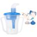 Ehucon Dysphagia Cups for Swallowing People Provale Cup 5CC or 10CC of Liquid Each Time for Prevent Chocking (Blue-Lid)