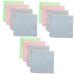Hemoton 12 Pcs Wipe Cloth Glasses Wipes Eyeglass Cleaning Cloth Cloths for Wipes Cloth for Cleaning Eyeglass Large Cleaning Cloth Lens Wipes for Eyeglasses Glasses Cleaning Cloth As Shownx3pcs 30.00X30.00X0.10CMx3pcs
