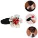 MERRYHAPY Hair Accessories Hair Rope Elastic Hair Bands Soft Hair Scrunchies Practical Hair Scrunchies Petal Hair Rope Multi- Elasticity Miss Synthetic Shell Flower Resin Ponytail - Buy Online on GoSupps.com