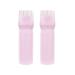 Root Comb Applicator Bottle 2 Pack 6 Ounce Lightweight Hair Dyeing Bottle with Graduated Scale for Brush Shampoo Hair Color Oil Comb Applicator Tool Professional Hair Dye Brush Bottle pink