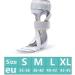 Adjustable Foot Drop Orthosis - Medium Left Foot Stabilizer & Support for Ankle Posture | International Shipping Available - Buy Online on GoSupps.com