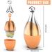 Buy Ice Face Roller | Food-Grade Silicone Facial Massager for Glowing Skin & Shrinking Pores - Reusable Beauty Tool (Orange - Buy Online on GoSupps.com