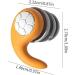 Ear Plugs Sleep | Sleeping Earplugs | Reusable Ear Plugs with Box Silicone Three Layers of Mute Earplugs for Bath Equipment Serut Orange - Buy Online on GoSupps.com