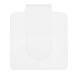 Sewroro Palette de Maquillage Acrylique Transparente Portable pour M lange de Fond de Teint Vernis et Cosm tiques Surface Lisse Facile Nettoyer Palette Maniable pour Nail Art et