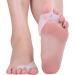 Comfortable Gel Toe Separator - 2 Pairs for Bunion, Hammer Toes, Hallux Valgus - Antiskid Toe Corrector - Buy Online on GoSupps.com