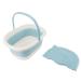 Bassin de Bain de Pieds Pliable pour Enfants Baignoire de Trempage des Pieds avec Point D'acupuncture de Massage et Poign es Baignoire de Trempage Pliable Multifonction pour Blue