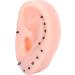 Blackheads Remover Toy TPE Stress Relief Ear Blackheads Remover Toy Reusable Simulation Type Remover Blackhead Ear Shaped Toy - Buy Online on GoSupps.com