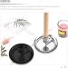 MOXA Seat Metal Tablet Set - Stainless Steel Moxa Rod Holder & Storage Stand for Burning - International Shipping Available - Buy Online on GoSupps.com