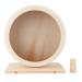 Hamster Wheel Wooden Exercise Wheel Silent Hamster Exercise Wheel Non Slip Run Disc for Syrian Hamster Rat Mice Chinchillas Small Pets (S)
