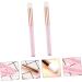 Mipcase 2pcs Cosmetic Eyeshadow Applicator Pink Professional Blackhead Practical Shadow Tool Women Salon - Buy Online on GoSupps.com