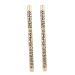 OHPHCALL 2pcs Makeup Eyebrow Pencils Double Head Eyebrow Leopard Eyeliner Pencil Eyebrow Pencil Black 1 count (Pack of 1) Brown