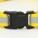 Energetic Adjustable Reflective Pet Collar Safety Release Buckle with Bell for Dog Cat (Yellow) - Buy Online on GoSupps.com