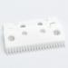 Professional 22 Teeth Hair Clipper Replacement Blades Zirconia Ceramic Moving Cutter Blade for Andis Master Li Cordless/Fade Hair Clippers (2) - Buy Online on GoSupps.com