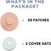 CGM Patches Kit for Freestyle Libre 2 | 20 Breathable Adhesive Patches & 2 Soft Sensor Covers - Buy Online on GoSupps.com