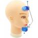 Obodn Dental Front Traction Device - Adjustable Orthodontic Head Cap & Facial Arch for Face Correction - Blue - Buy Online on GoSupps.com