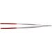Stainless Steel Feeding Tweezers with Rubber Grip - 30cm Straight for Easy Handling | International Shipping Available - Buy Online on GoSupps.com