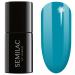 SEMILAC 449 Captain's Blue Nail UV Gel Polish | Long Lasting and Easy to Apply | Soak off UV/Led | Perfect for Home and Professional Manicure and Pedicure 7 ml