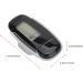 Digital Pedometer & Step Counter - Accurate Tracking Large Display for Travel & Sports (Black) - International Shipping Available - Buy Online on GoSupps.com
