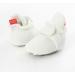 LACOFIA Baby Anti-Slip Soft Sole Slipper Booties | Infant Winter Crib Shoes 0-6 Months (White) - Buy Online on GoSupps.com