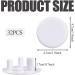 SYEYCW 32 Pcs Child Safety Plug Socket Covers - UK White Outlet Protectors for Home and School - Buy Online on GoSupps.com