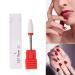 Premium Nail Drill Grinding Head for Acrylic Nails | Precision Polish & Dead Skin Removal - Round Flat Head F - Buy Online on GoSupps.com