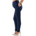 MAMAJEANS Venezia Maternity Skinny Pants - Comfortable Elasticity, Fashionable Fit - Made in Italy (XS-6 Midnight Blue) - Buy Online on GoSupps.com