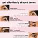 Real Techniques Brow Shaping Set - Spoolie, Brow Brushes & Tweezers - 3 Piece Set for Styling & Shaping Eyebrows - Buy Online on GoSupps.com