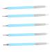 Beavorty 1 Set Nail Pen DIY Nail Art Pen Nail Point Drill Pen Double End Nail Art Pens nail dotting pens professional gel nail polish Manicure Pen Supplies draw a line Acrylic drawing pen 15x1x1cm Blue