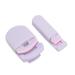 Portable Eyelash Pliers - Set of 2 Mini Wide Angle Tools for Eyelash Extensions & Shaping (Violet) | Professional Eyelash Care - Buy Online on GoSupps.com