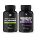 Magnesium Complex - High Absorption Non-GMO Gluten Soy and Dairy Free - 500mg Vegetarian Capsules and Green Tea Weight Loss Pills to Reduce Belly Fat | Appetite Suppressant & Fat Burner