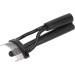 Eyelash Comb Separator Eyelash Comb Folding Reusable Stainless Steel Eyelash Separator with Cover Cosmetic Tool Black - Buy Online on GoSupps.com