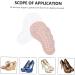 FRCOLOR 2 Pairs Forefoot Pads for Women - Anti-Slip Stickers & Leather Cushions for High Heels Sandals & Shoes - Buy Online on GoSupps.com