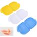 Prohese Dinner Dentures Box | 3-Piece Orthodontic Retainer Etui | Crescent Sparkling Storage Container for Outdoor & Home Use - Buy Online on GoSupps.com
