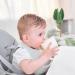 Vemolea 2 Pack Silicone Training Cups for Baby and Kid - BPA Free, Microwave & Dishwasher Safe - White & Grayish Blue - Blue & White Handles Included - Buy Online on GoSupps.com