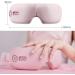 Abhi Electric Eye Massager with Heat & Vibration - Portable Relief for Eye Pollution & Circles - Foldable Pink Eye Care Device - Buy Online on GoSupps.com